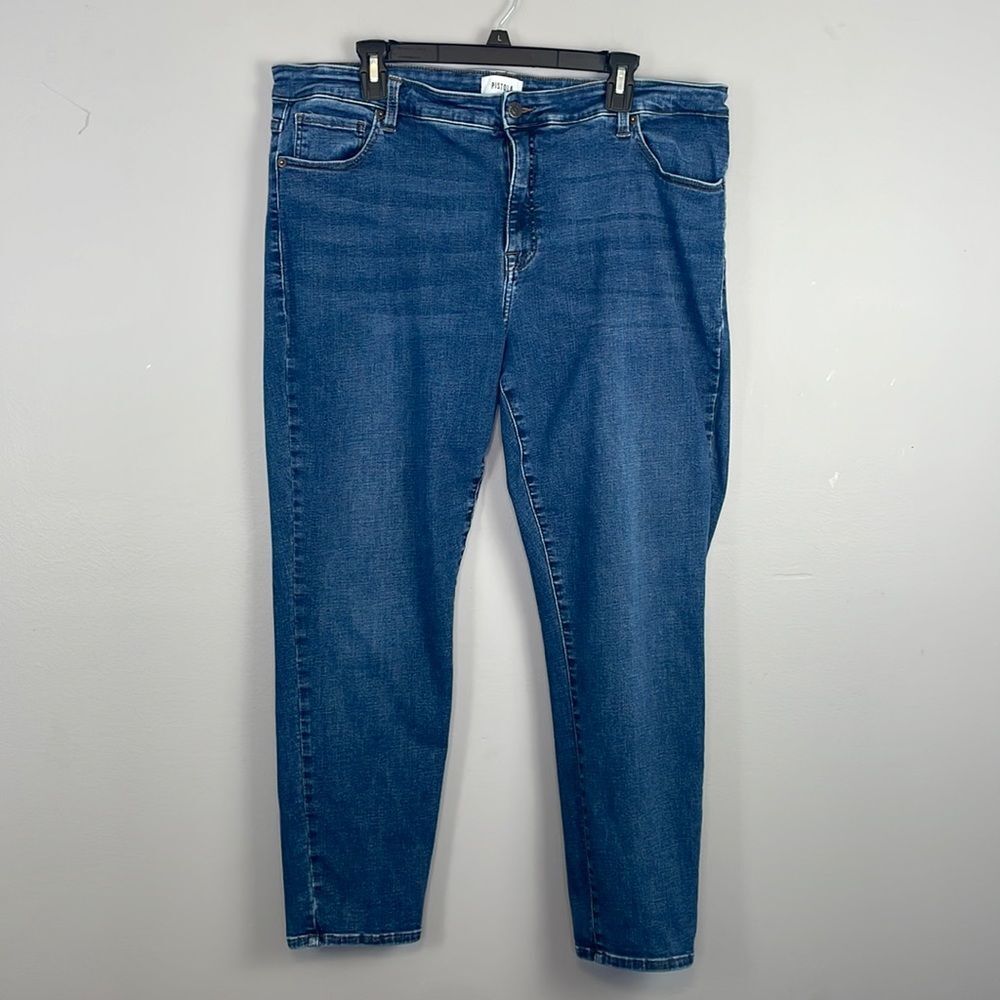 Pistola High Rise Skinny Jeans. Plus Size 20.
